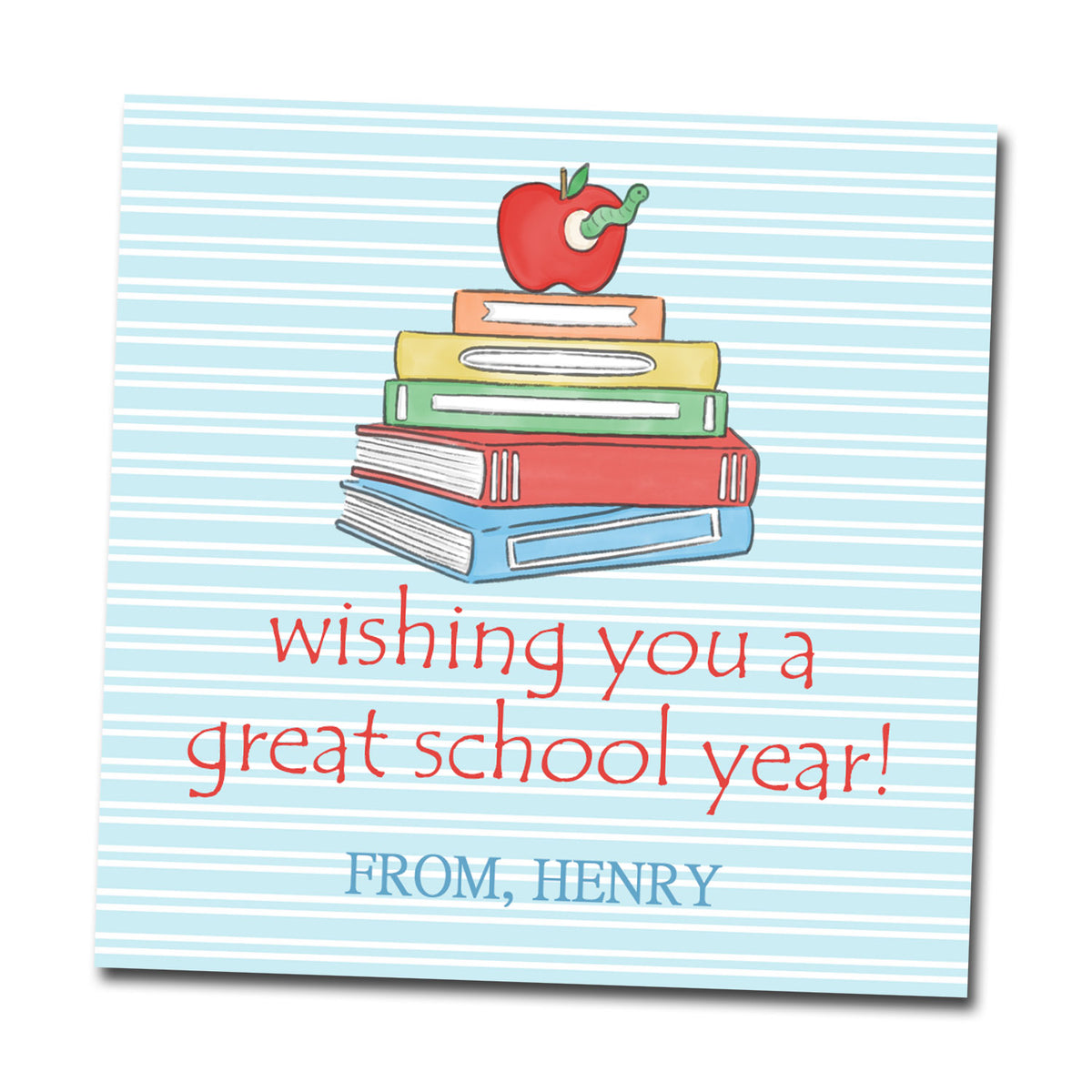 Personalized Gift Tags & Stickers, Back to School