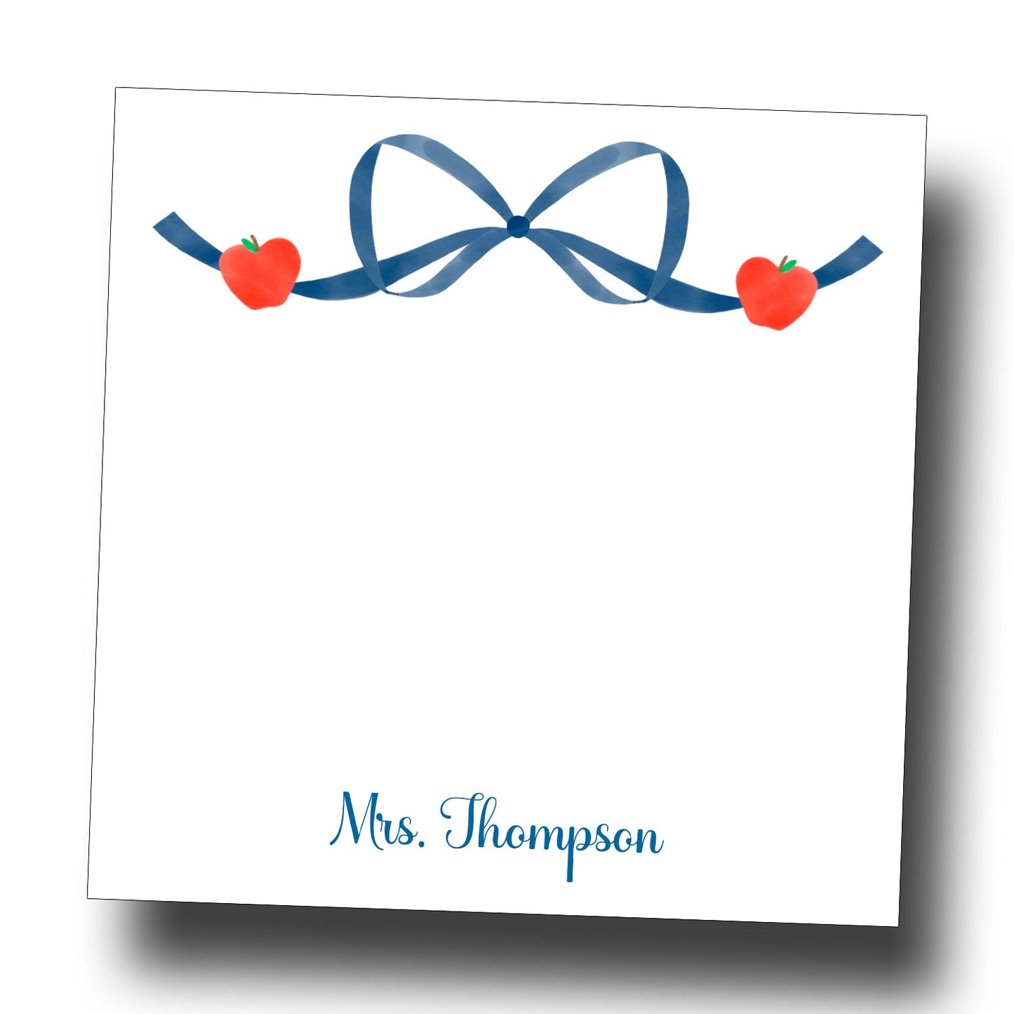 Personalized Teacher Notepad