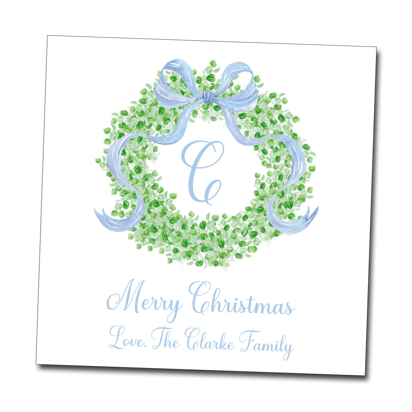 Gift Tags & Stickers - Wreath