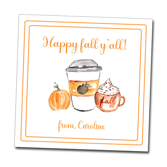 Fall Gift Tags & Stickers