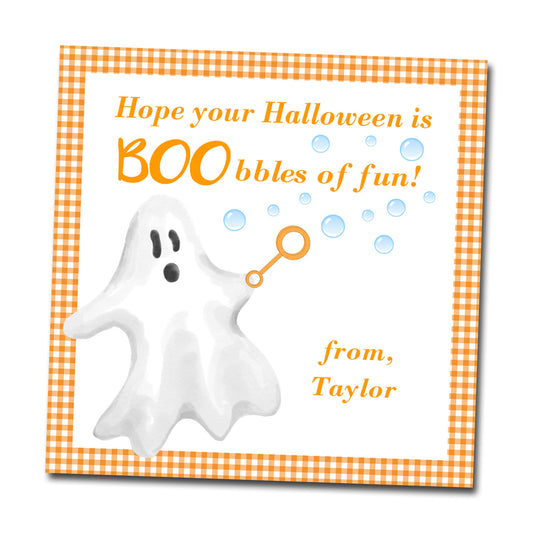 Halloween Gift Tags & Stickers - Bubbles