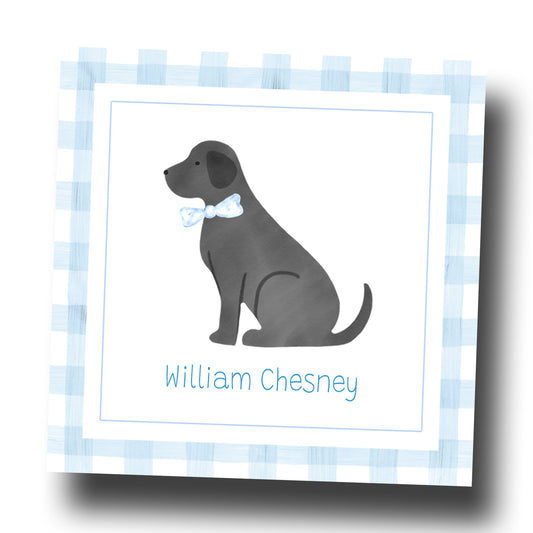 Personalized Enclosure Cards - Puppy