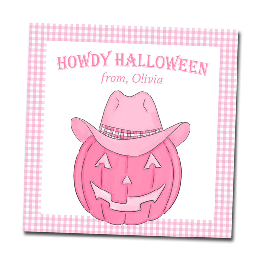 Halloween Gift Tags & Stickers - Howdy Halloween