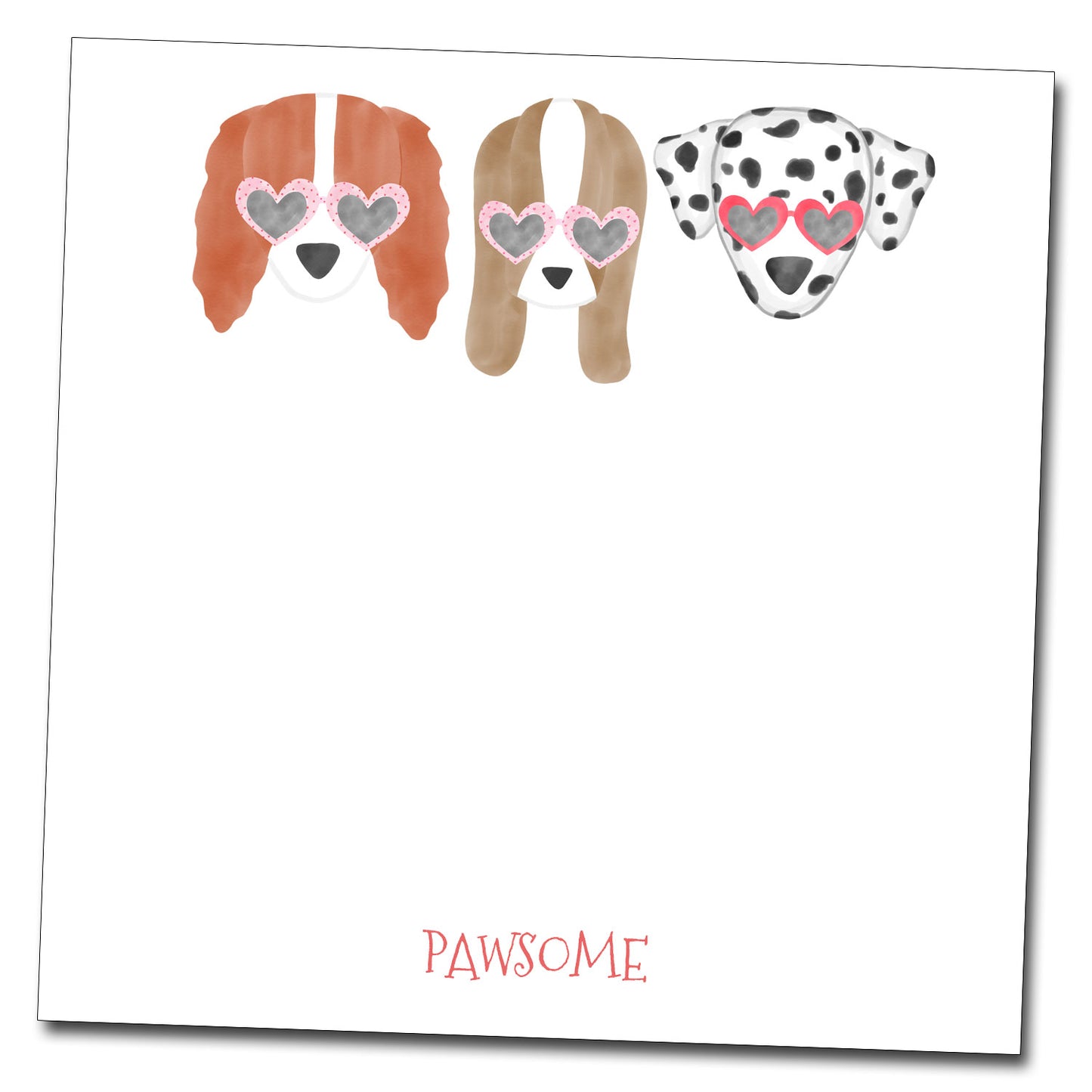 Pawsome Puppies Notepad
