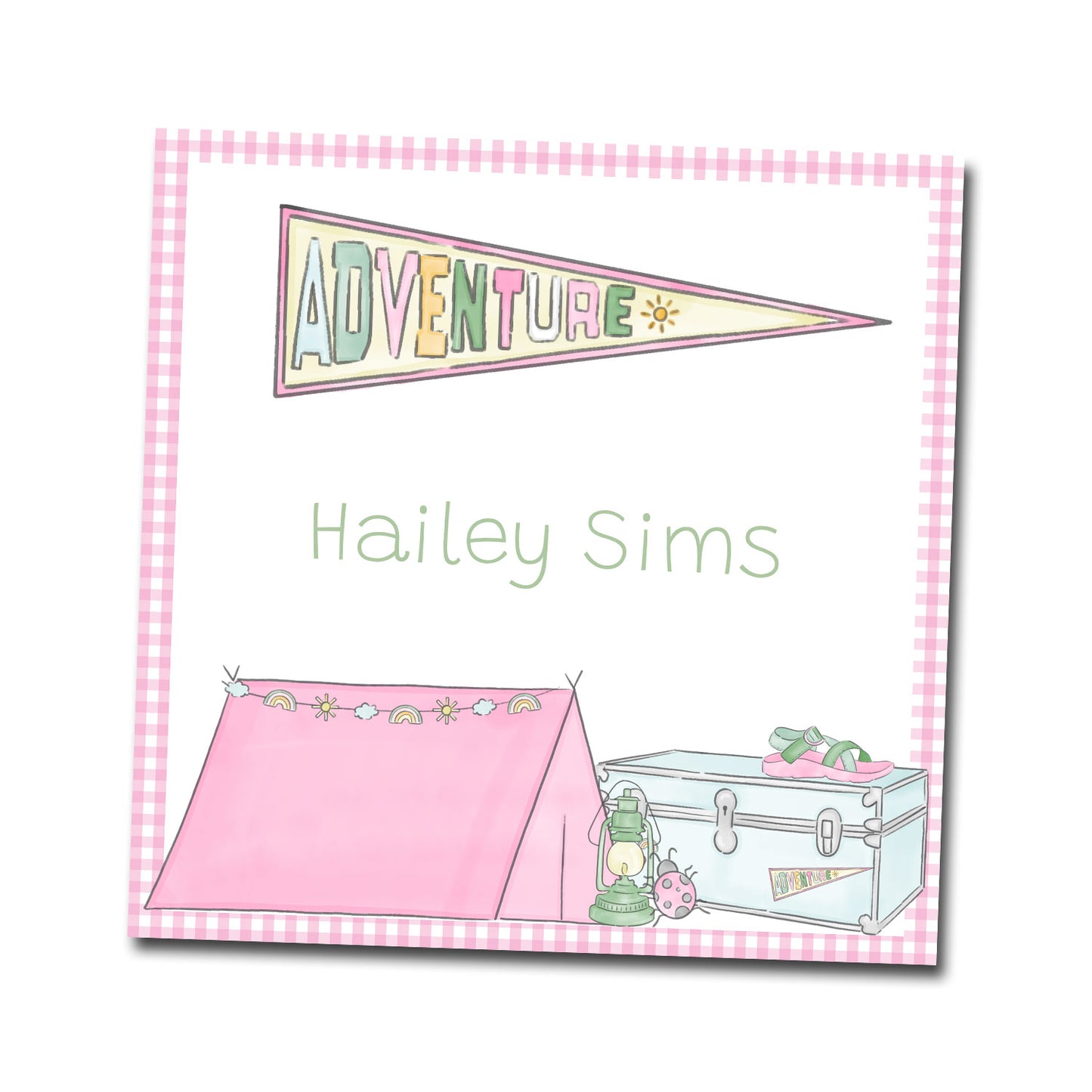 Personalized Camp Calling Cards