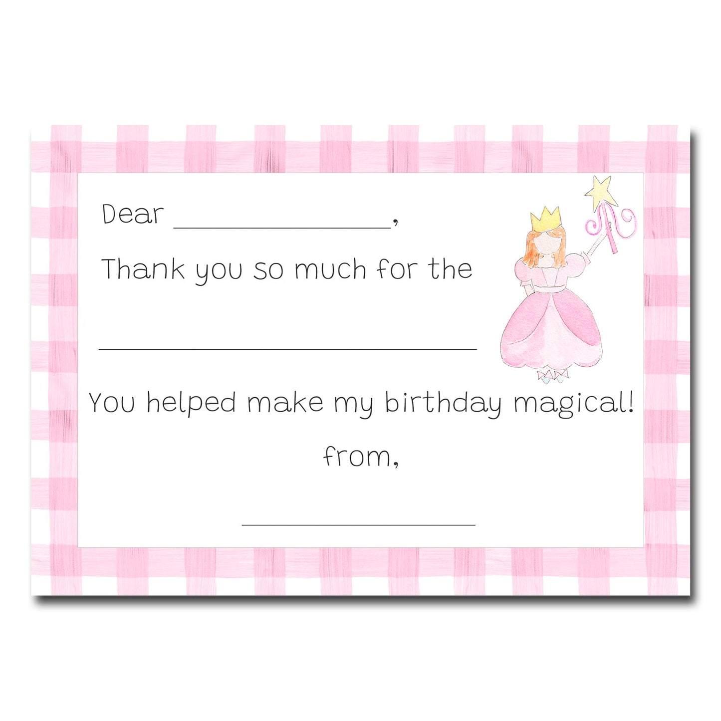 Thank You Notes, Princess
