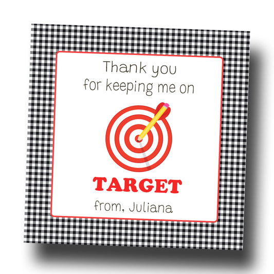 Personalized Gift Tags & Stickers- Teacher Appreciation