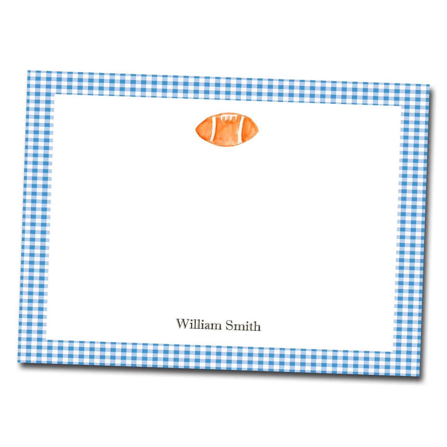 Personalized Note Cards - Football