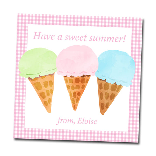 Gift Tags & Stickers - Ice Cream (Copy)