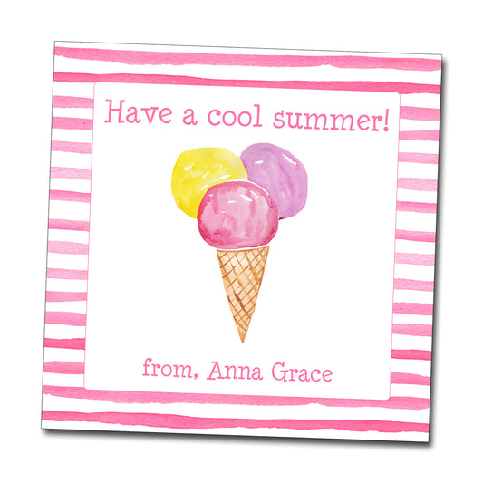 Gift Tags & Stickers - Ice Cream