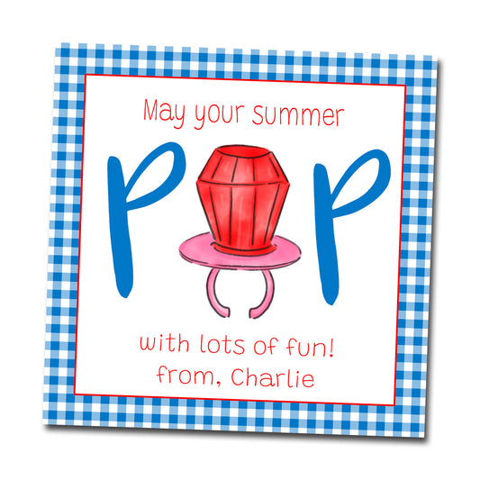 Gift Tags & Stickers - Ring Pop