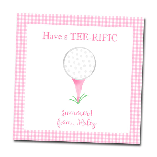 Gift Tags & Stickers - Golf Tee