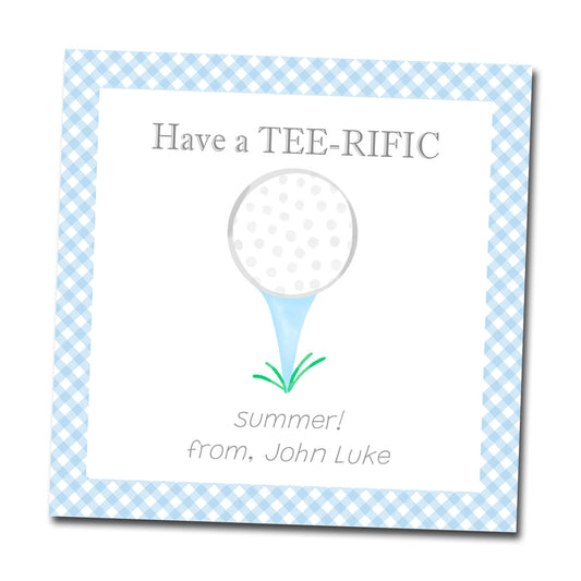 Gift Tags & Stickers - Golf Tee