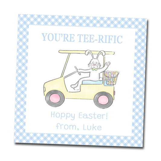 Easter Tags & Stickers - Tee-rific Golf Cart