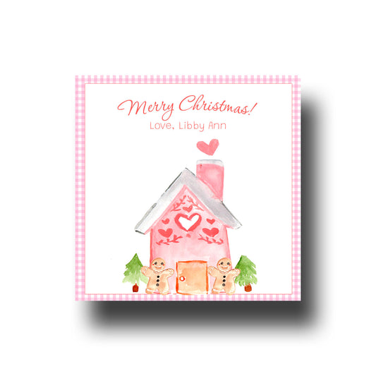 Gift Tags & Stickers - Gingerbread house
