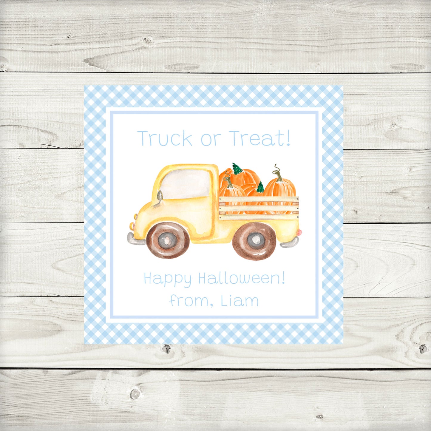 Gift Tags, Truck or Treat