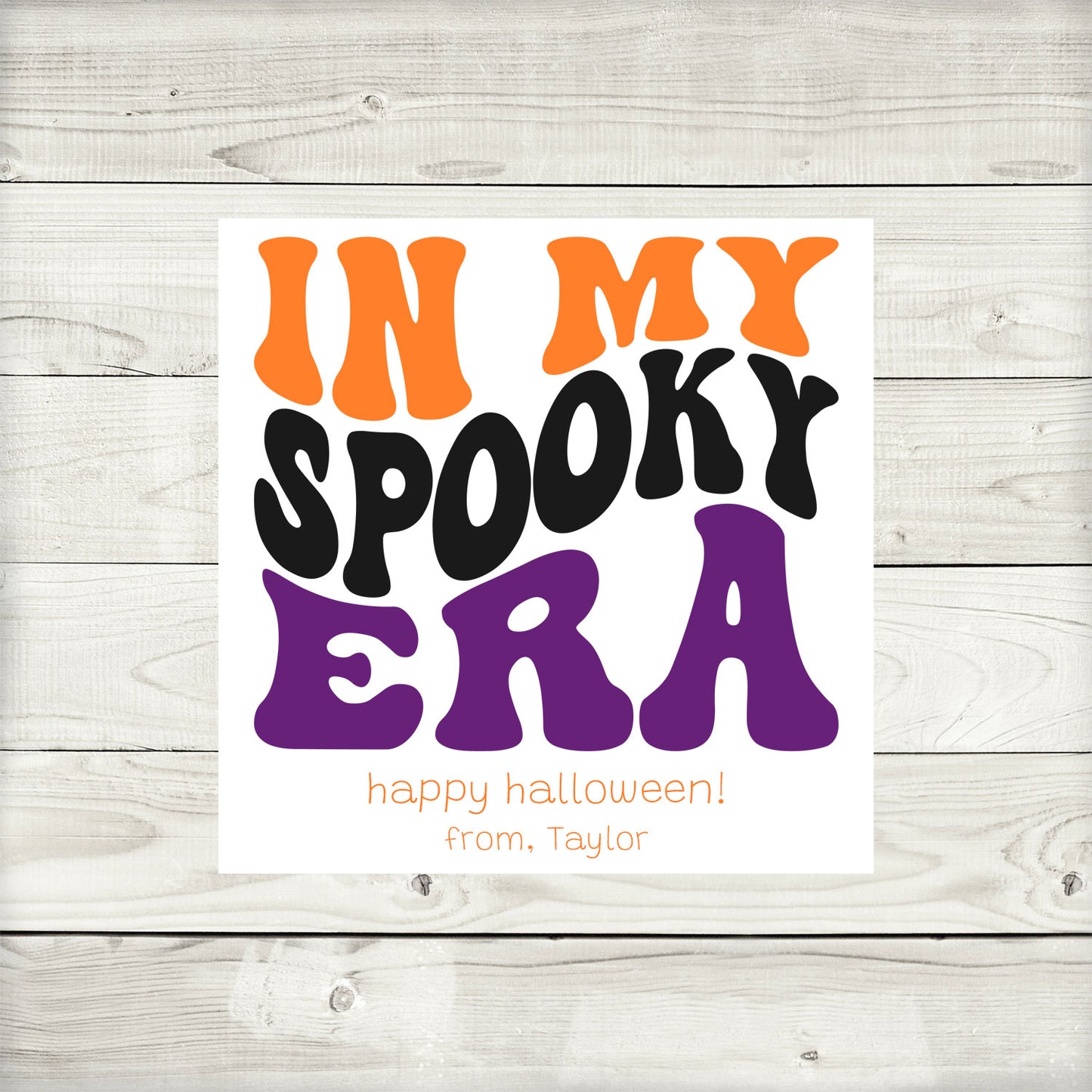 Halloween Gift Tags & Stickers - Spooky Era