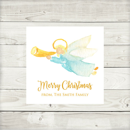 Gift Tags & Stickers, Angel