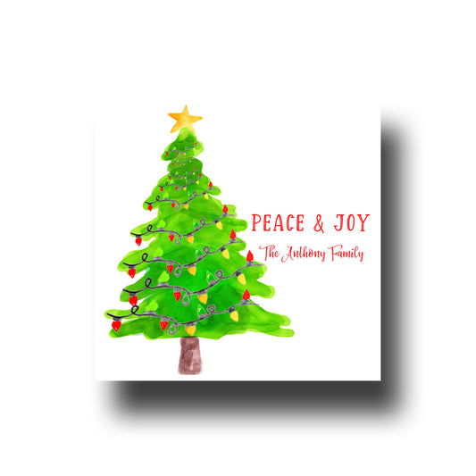 Gift Tags & Stickers - Christmas Tree