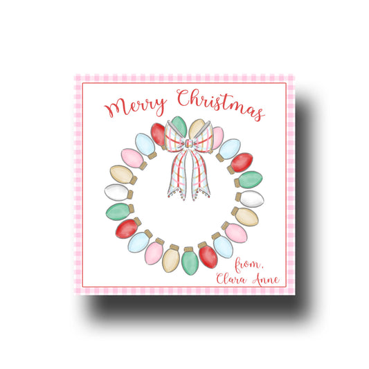 Gift Tags & Stickers - Wreath