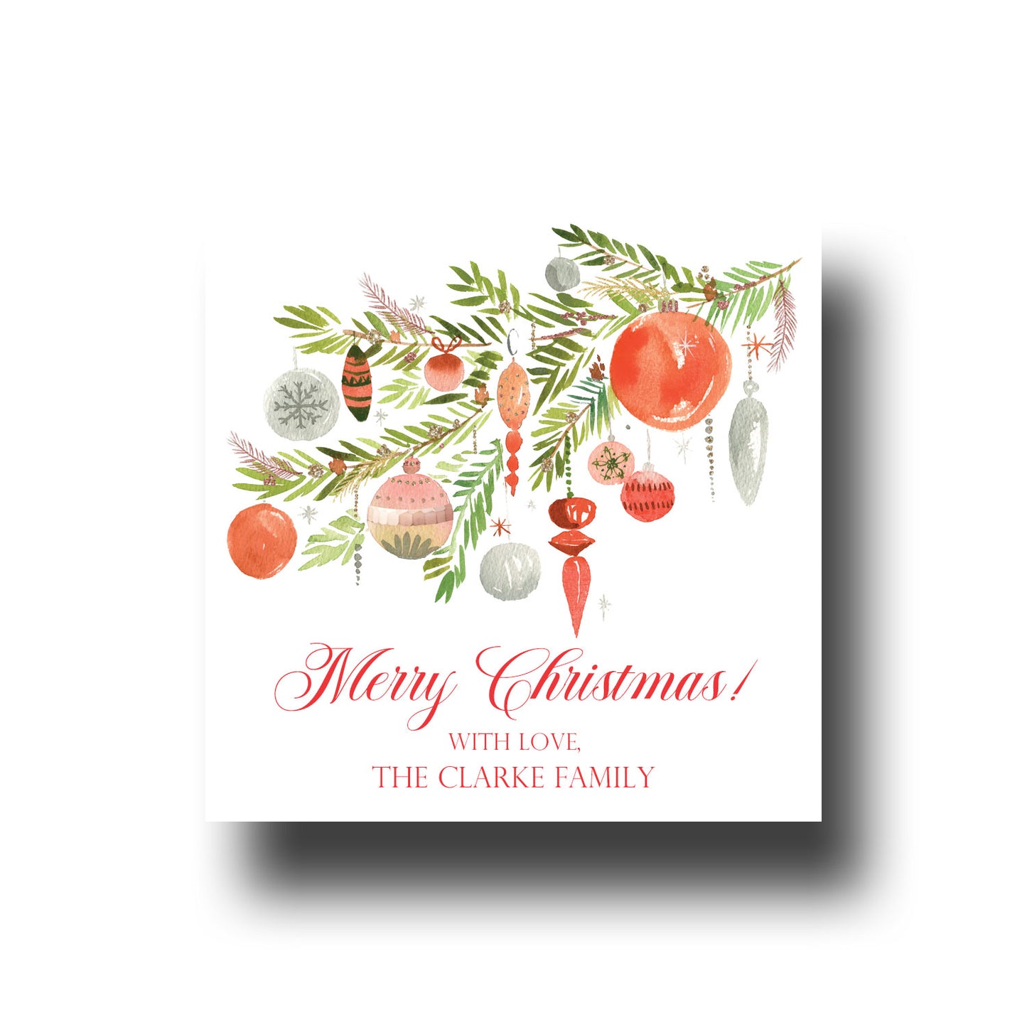 Gift Tags & Stickers - Ornaments