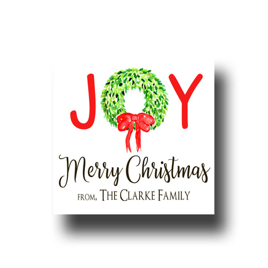 Gift Tags & Stickers - JOY