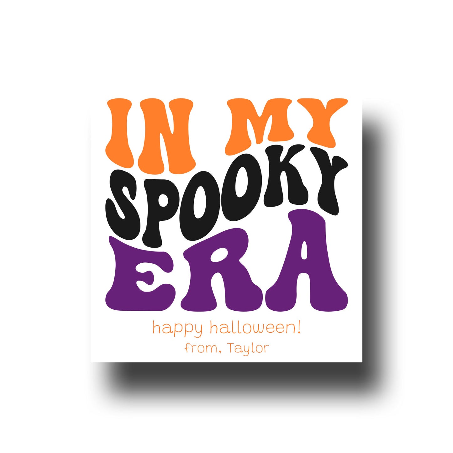 Halloween Gift Tags & Stickers - Spooky Era