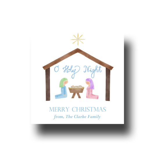 Gift Tags & Stickers - Nativity
