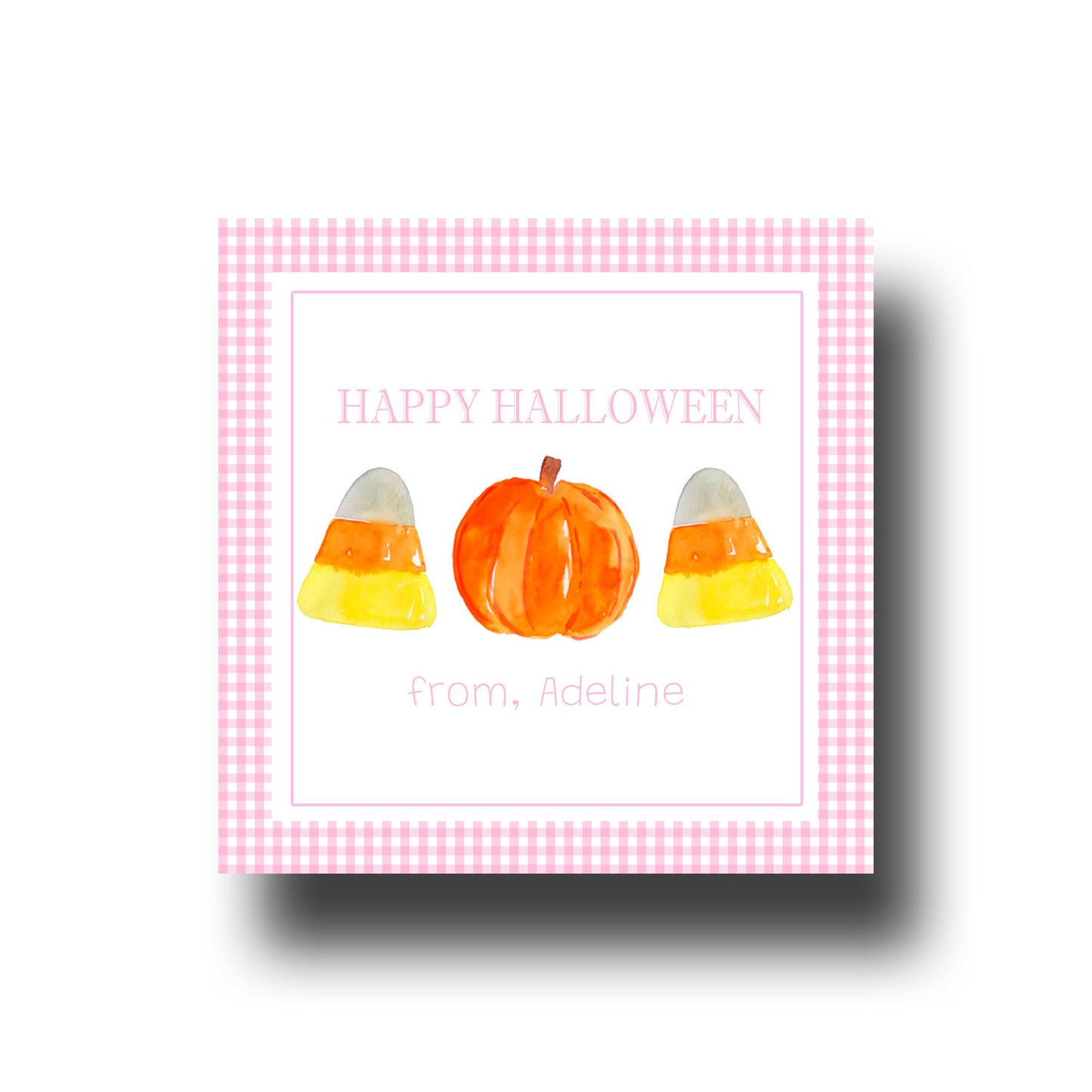 Halloween Gift Tags & Stickers - Candy Corn