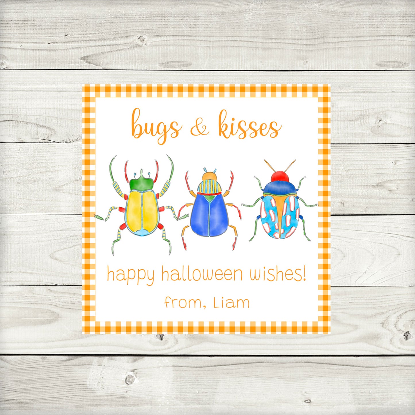 Gift Tags, Bugs & Kisses