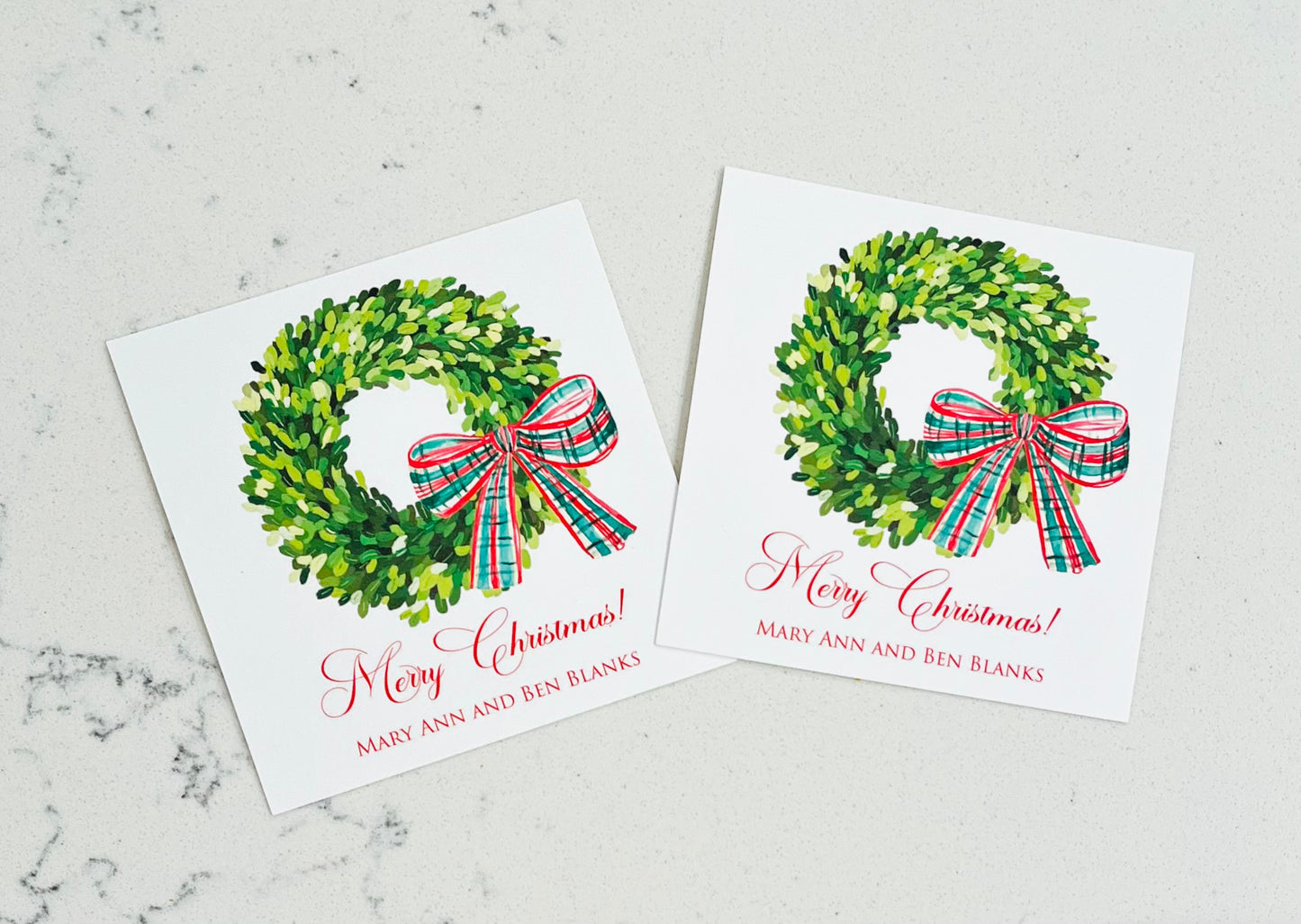 Gift Tags & Stickers, wreath