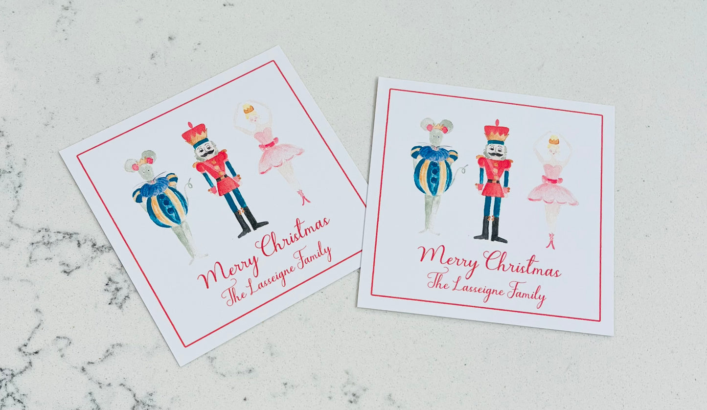 Gift Tags & Stickers, Nutcracker