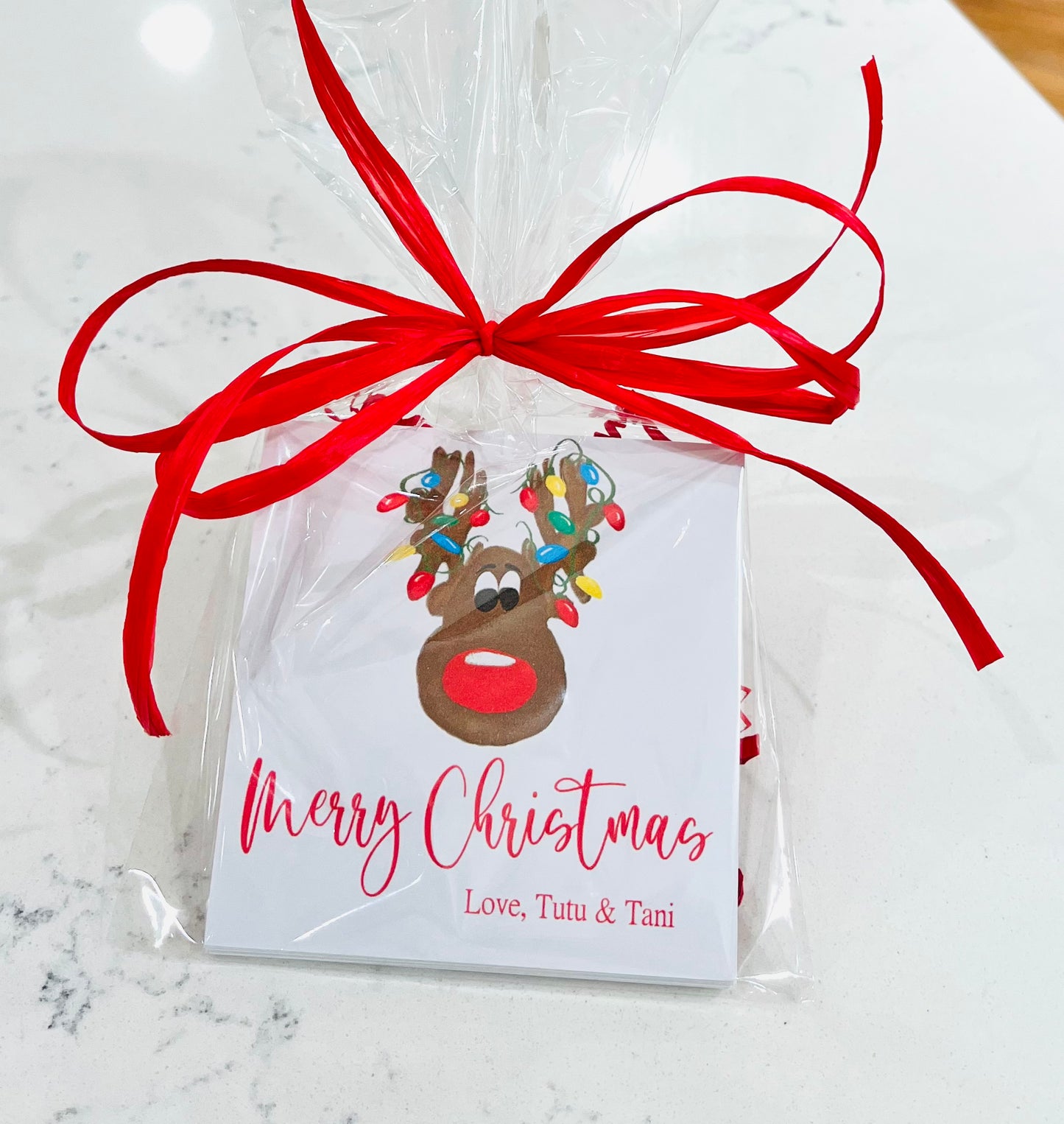 Gift Tags & Stickers, Rudolph