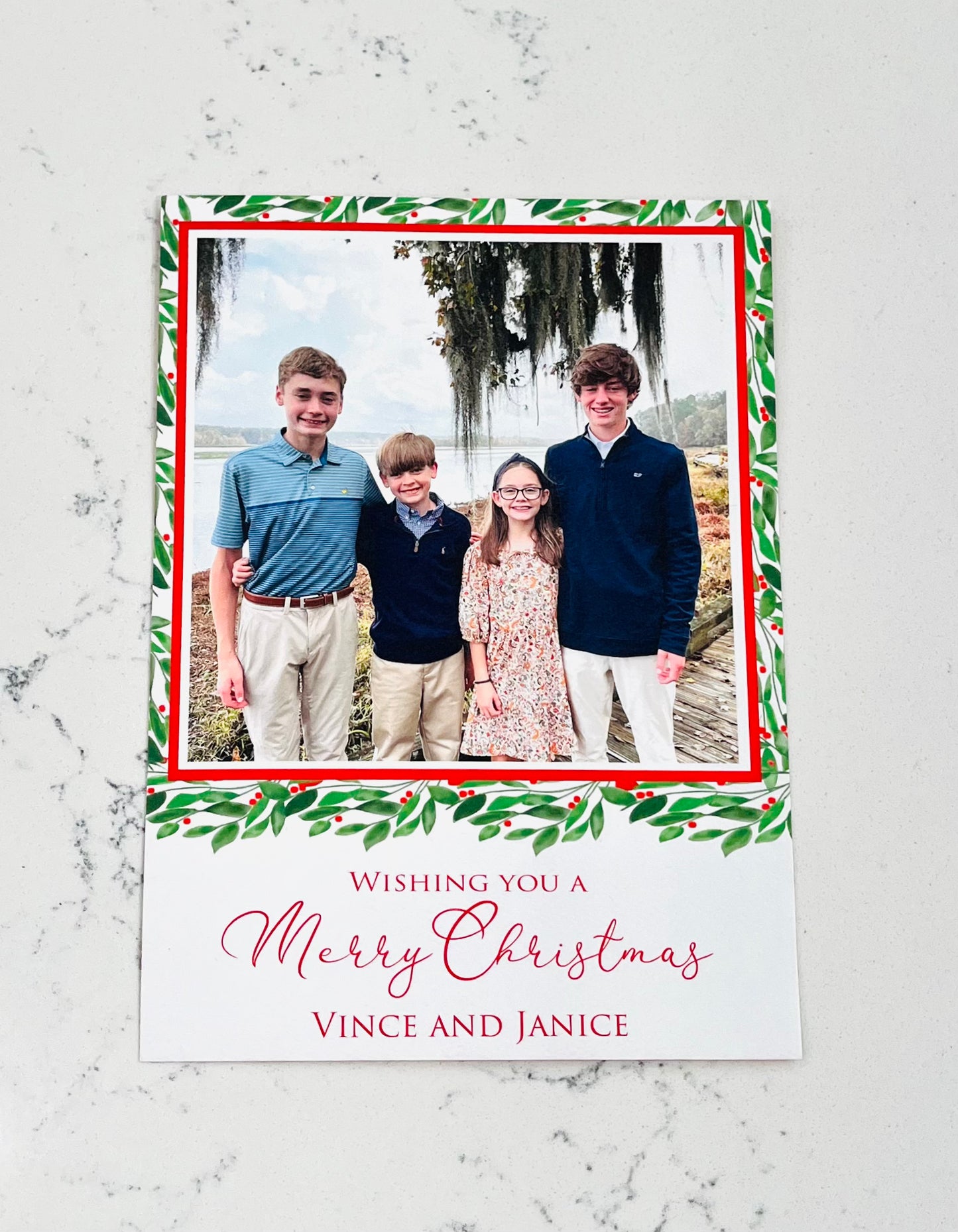 Christmas Cards, Mistletoe