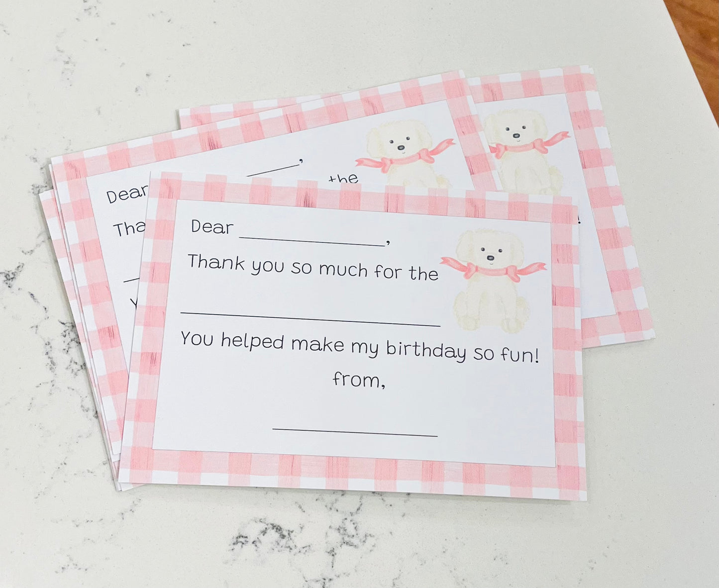 Thank You Notes, Puppy