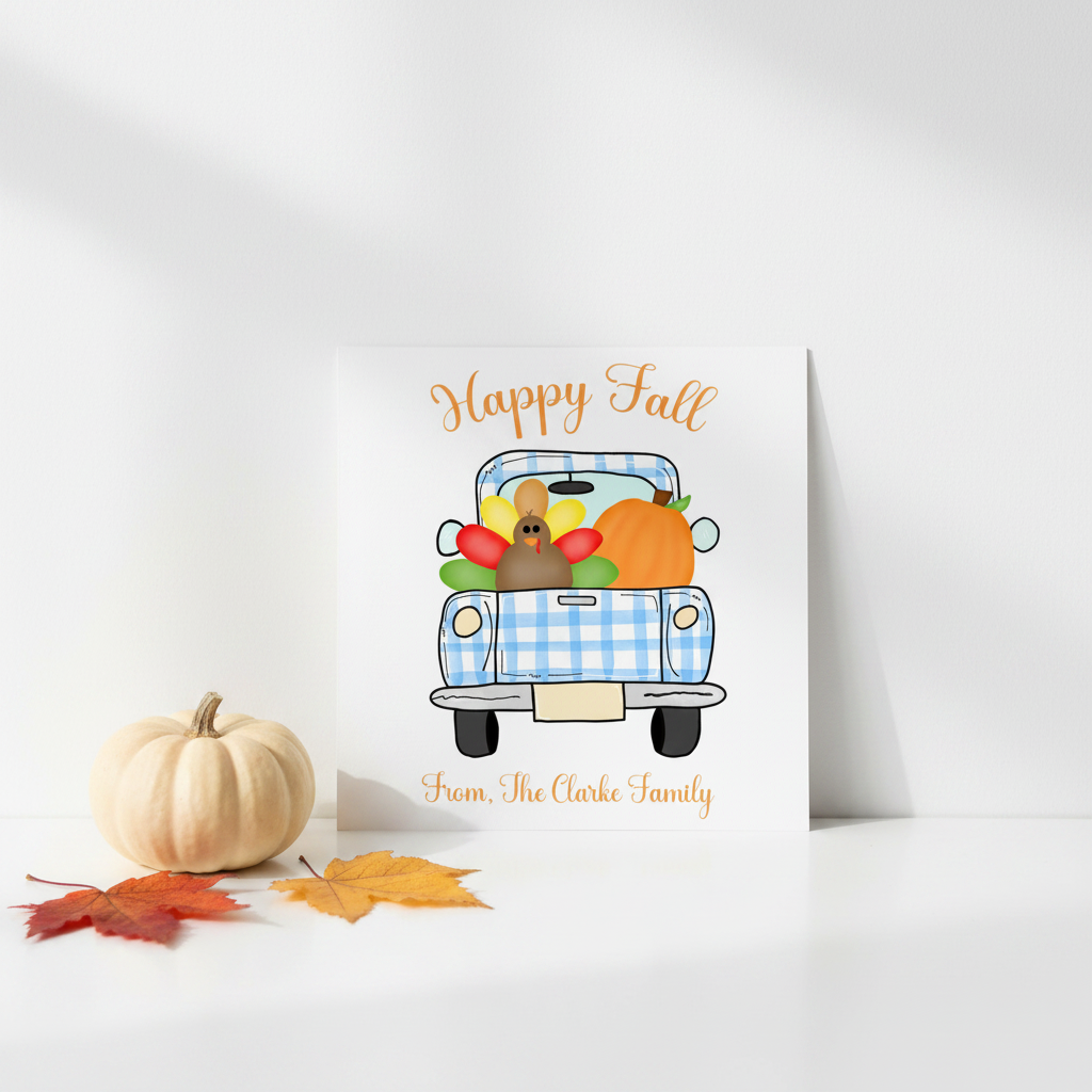 Fall Gift Tags & Stickers lifestyle photo