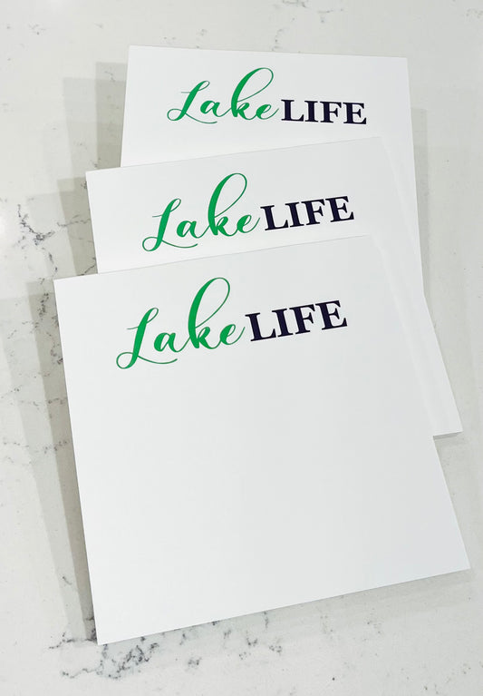 Notepad, Lake Life