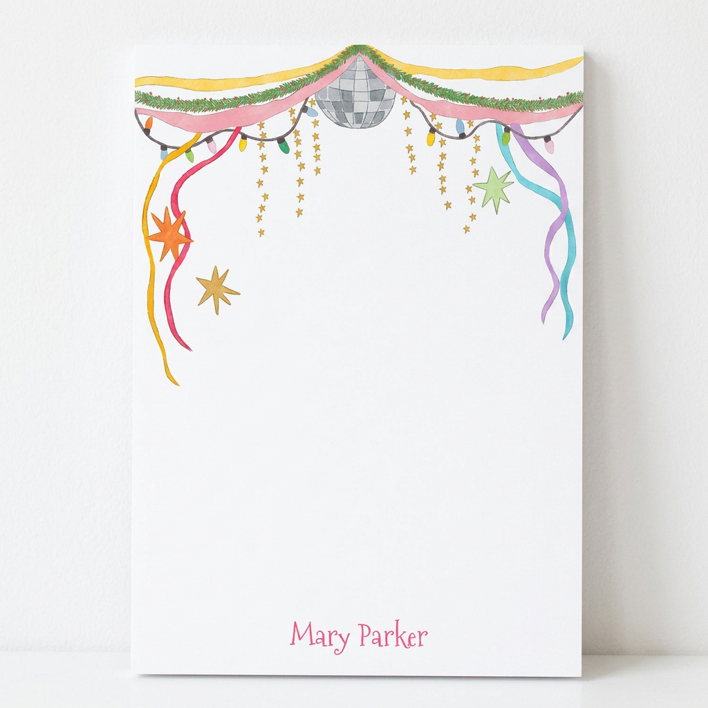 New Year’s notepad lifestyle photo