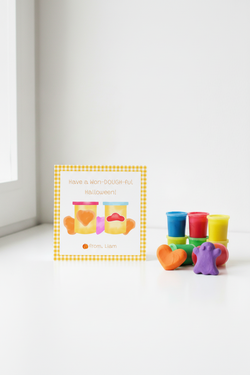 Pinterest-size playdough lifestyle photo