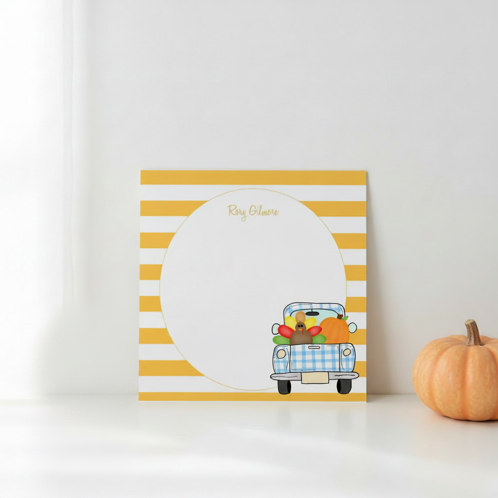 Turkey Truck Notepad Lifestyle Photo No Apple