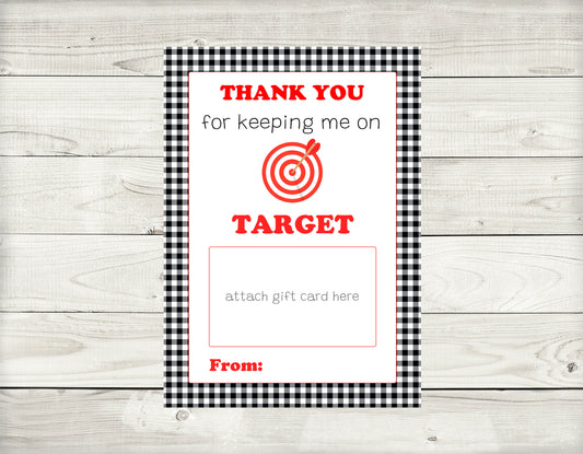 Gift Card Holder, Target