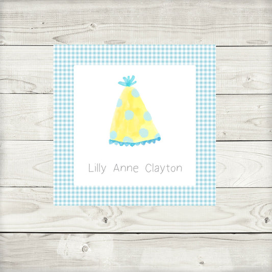 Gift Enclosure Cards, Digital and Printed Options, Personalized Birthday Tag