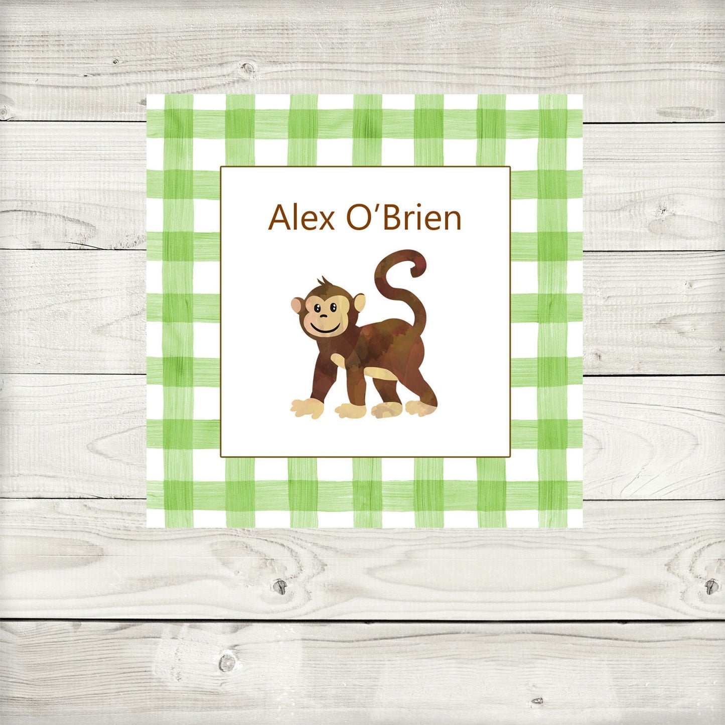 Gift Enclosure Cards, Animal, Personalized, Printed and Digital Options