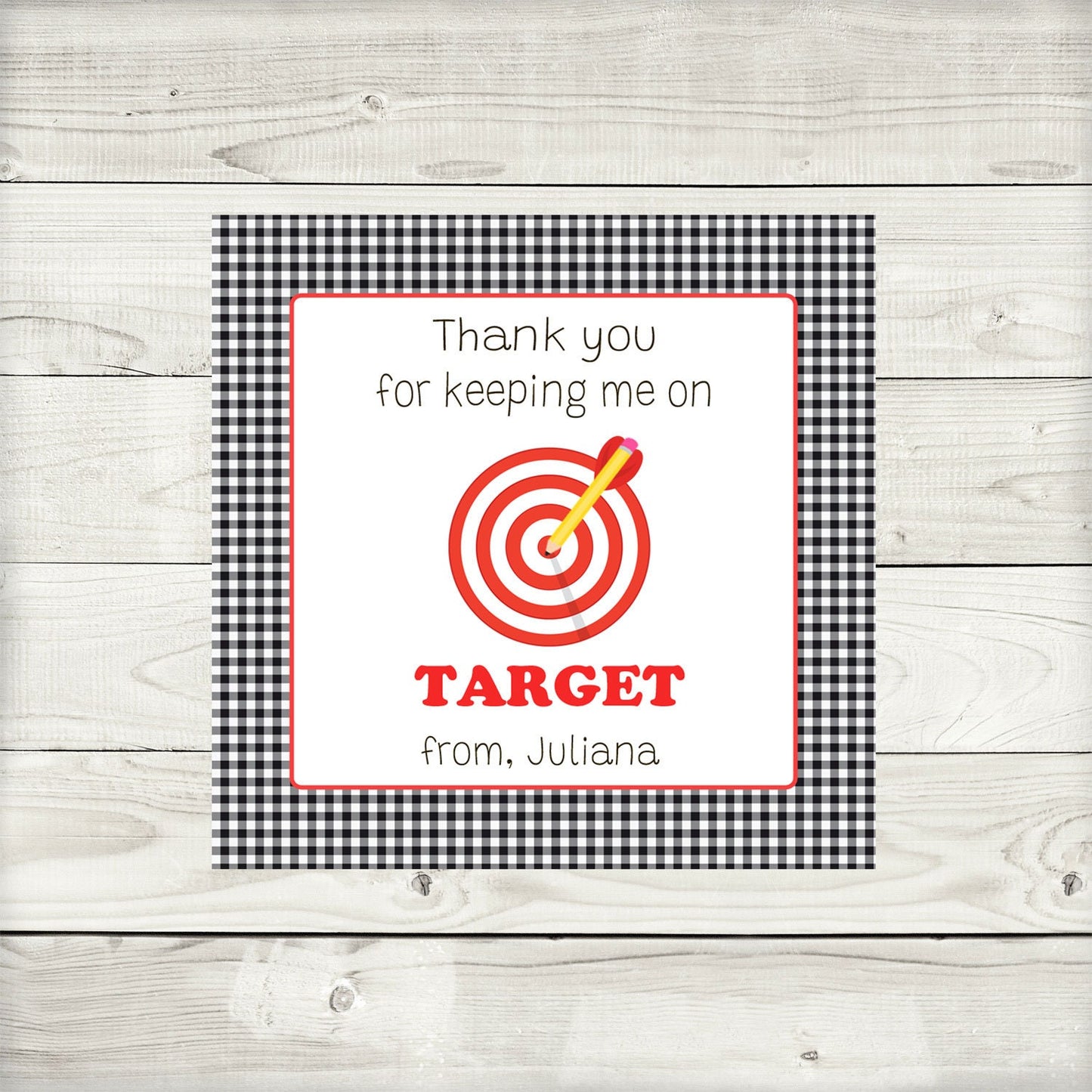 Gift Tags, Target