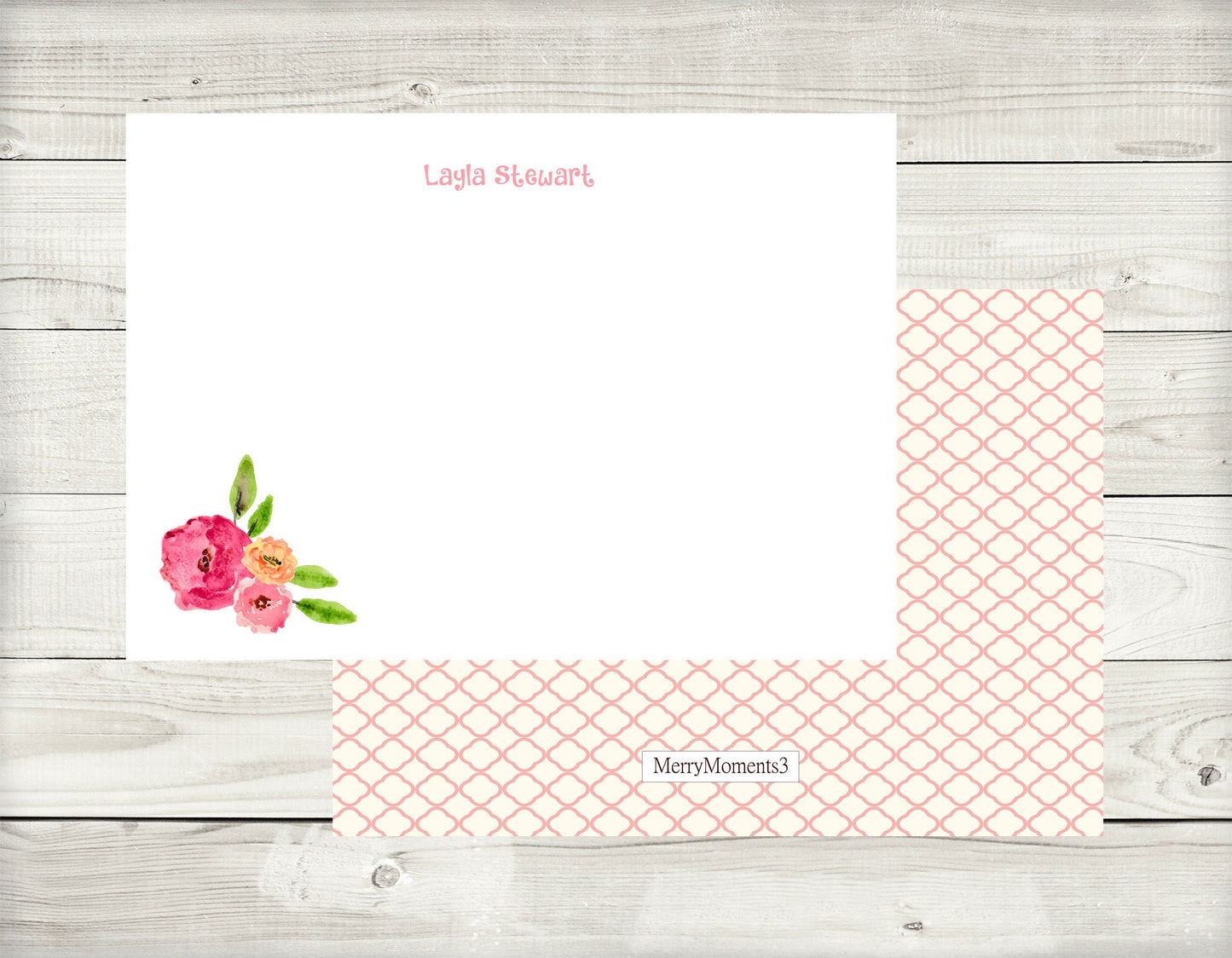 Note Cards, Floral