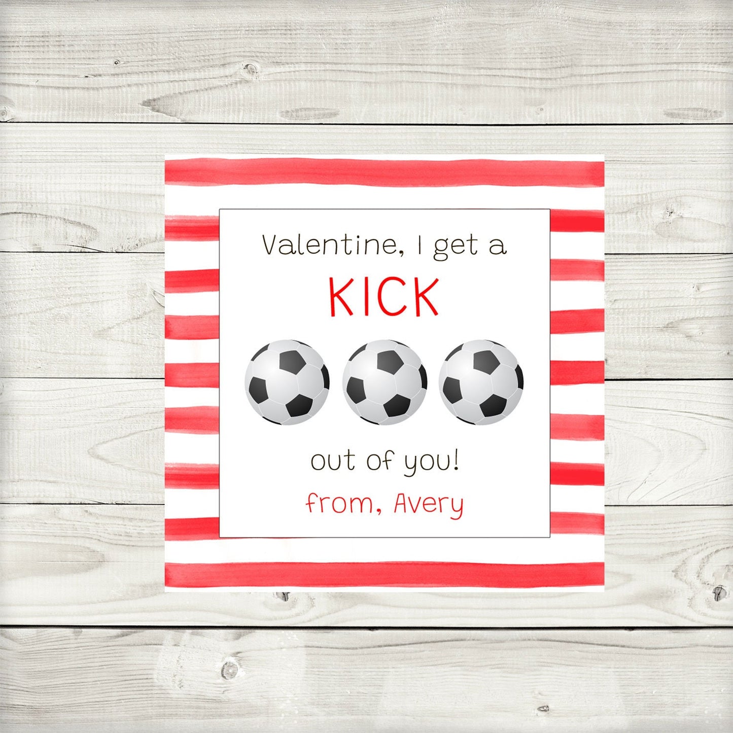 Valentines, Soccer