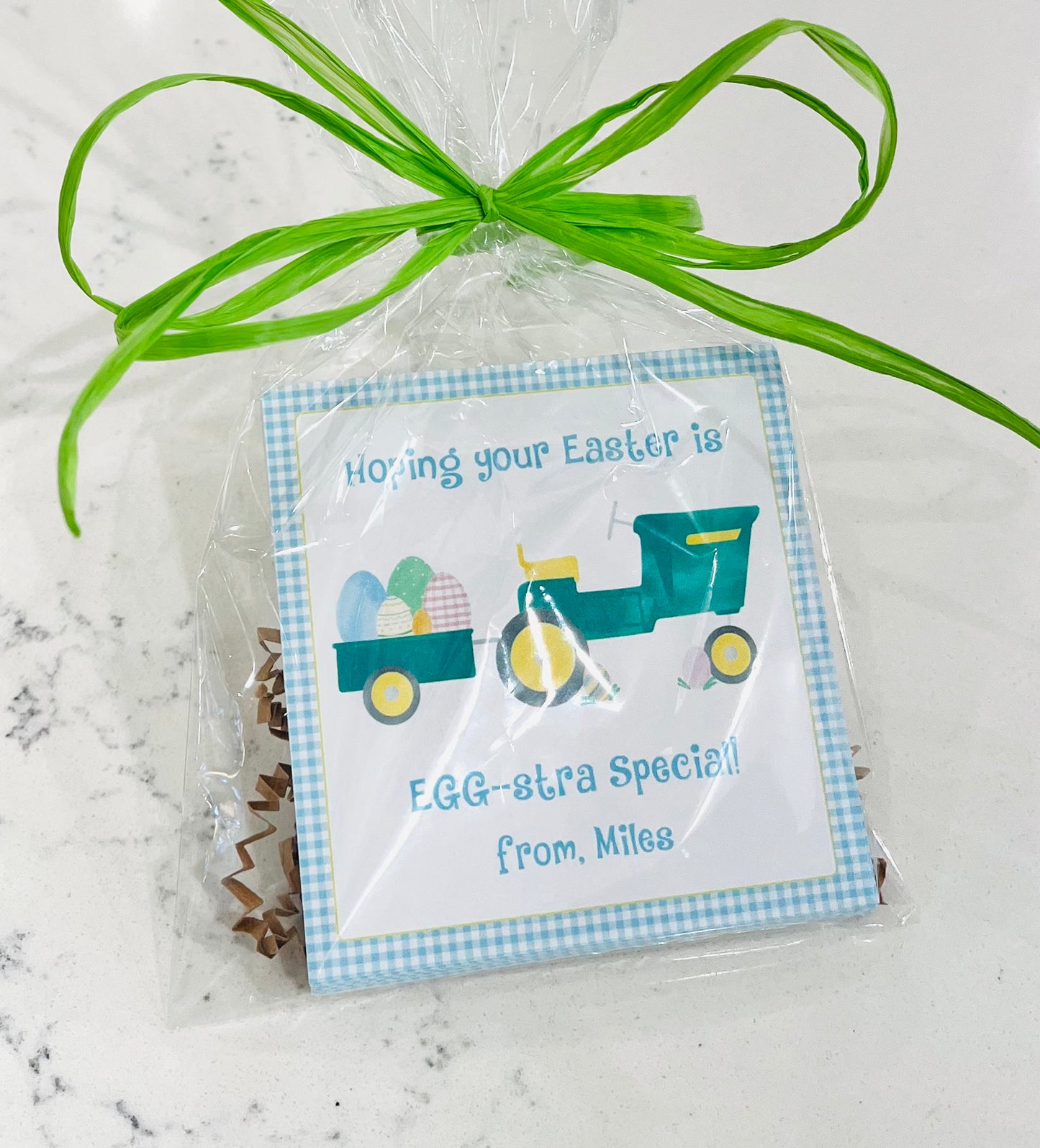 Easter Tractor Tags