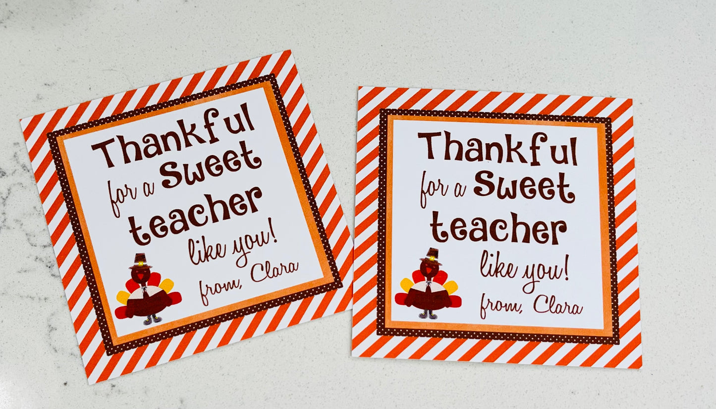 Gift Tags, Thankful