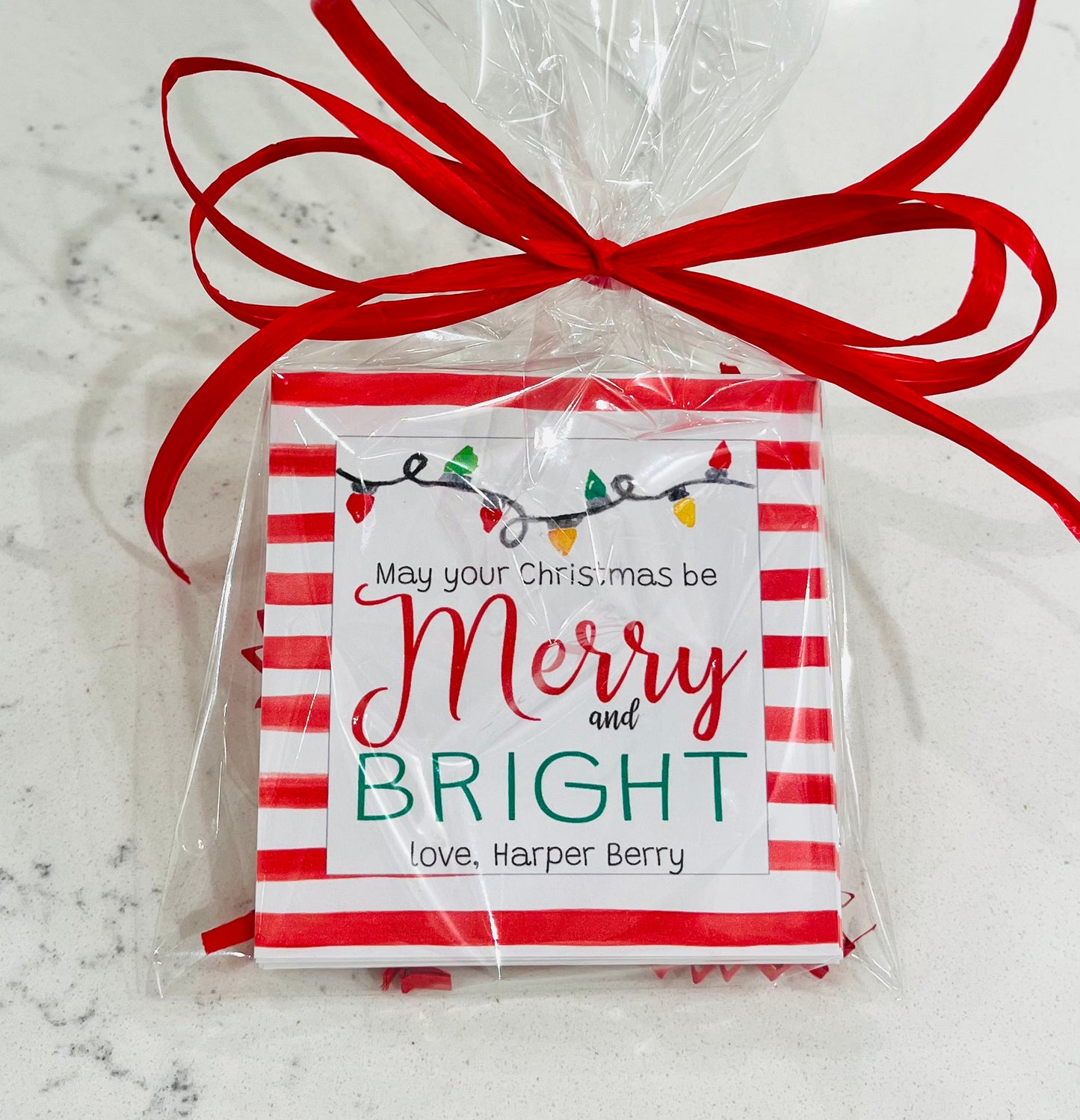 Gift Tags & Stickers, Merry and Bright